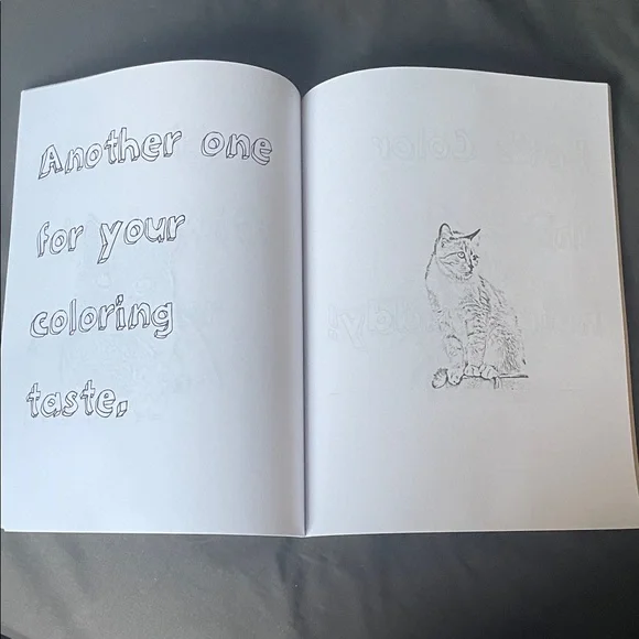 * FREE Adult Coloring Book for Cat Lovers with purchase - Picture 3 of 4